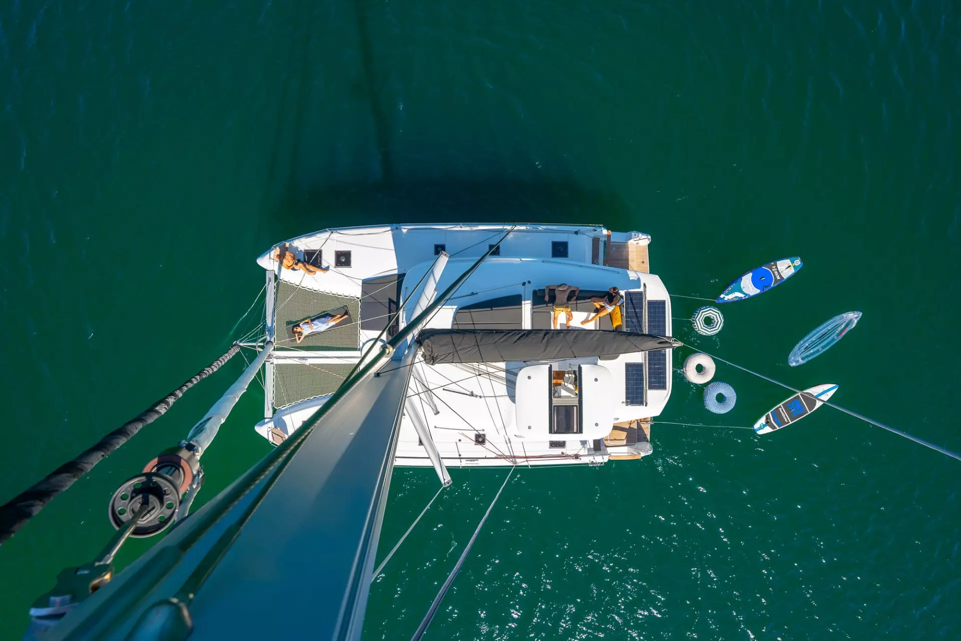 Catamaran Lagoon 43 Malta from top